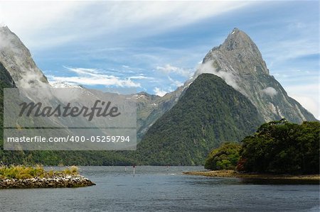 Landscapes of New Zealand - Milford Sound