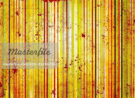 Grunge background with colored strips and paper texture