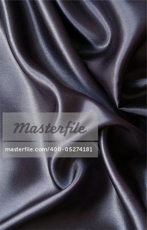 Smooth elegant black silk can use as background