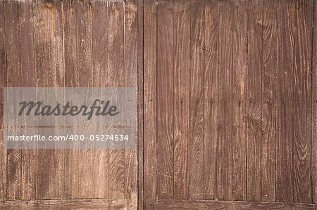 Old wooden walls