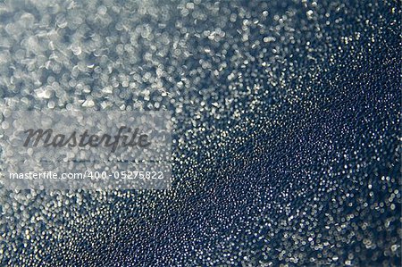 Water Drops background in blue. Magic drops