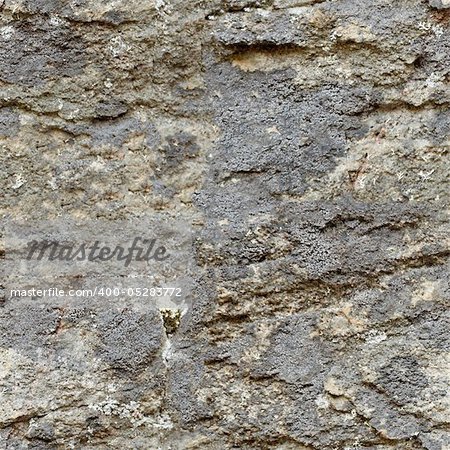 Seamless texture - the surface of natural rough stone