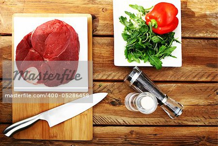 fresh and very tasty grilled steak