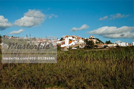 Portugal rural life around some mountains, a beautiful rural landscape