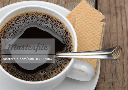 Black coffee is tasty and useful