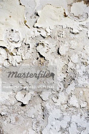 Old wall - pealing paint