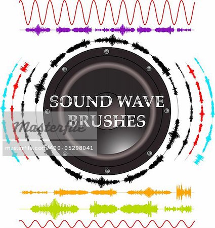 sound wave brushes