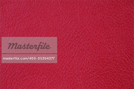 Texture of red leather