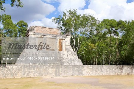 Chichen Itza mayan pok ta pok ball court Mexico Yucatan