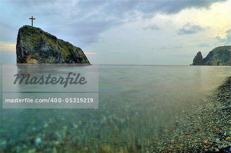 sea coast of Crimea, Ukraine