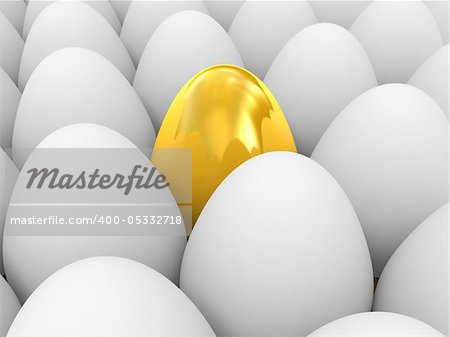 Easter surprise - golden egg
