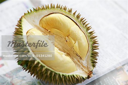 Durian, or the king of fruits - a fruit that binds South East Asians together.