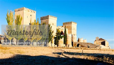 Castle of Ampudia, Castile and Leon, Spain