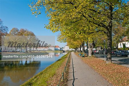 Walk in the famous Nymphenburg park in Munich