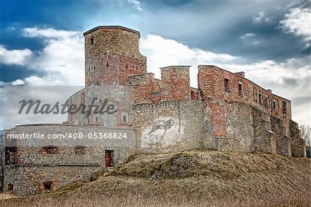 Medieval castle on the hill