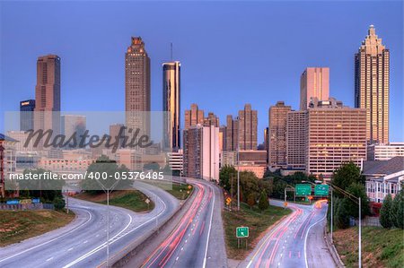 ATLANTA, GA - SEPTEMBER 12: Atlanta is a top business city with the country's third largest concentration of Fortune 500 companies September 12, 2011 in Atlanta, GA.