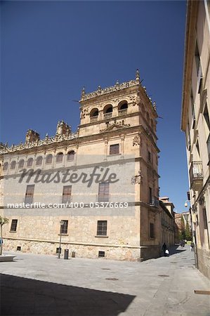 view of Salamanca city in Castilla Spain Europe