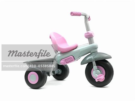A trike isolated against a white background