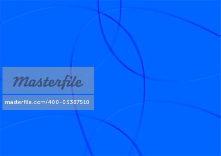 simple abstract background of blue ellipse lines