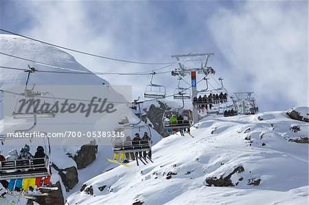 Ski Lift, Whistler Mountain, Whistler, British Columbia, Canada