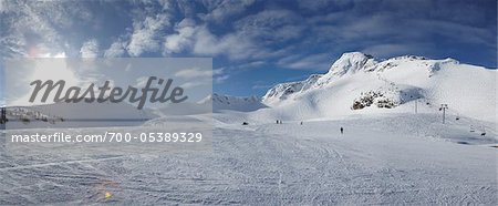 Station de ski, mont Whistler, Whistler, Colombie-Britannique, Canada