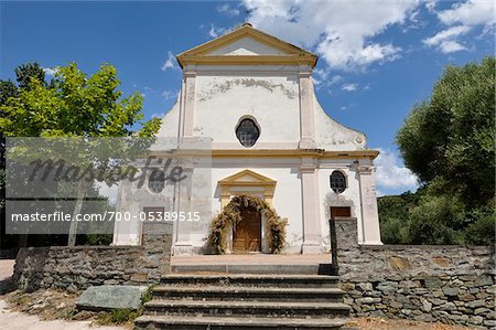 Eglise Saint-Paul, Vallecalle, Haute-Corse, Korsika, Frankreich