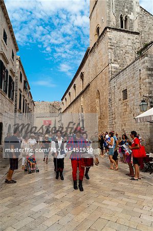 Stradun Street, Dubrovnik, Dubrovnik-Neretva County, Croatia