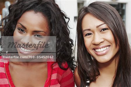 Portrait of Two Young Women