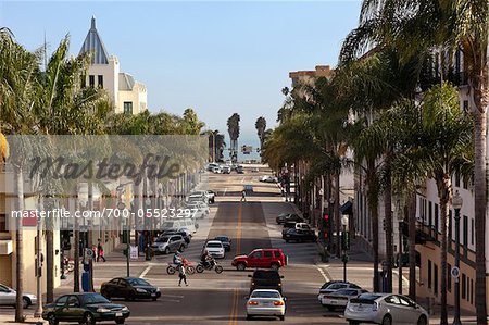 Downtown Ventura, California, USA