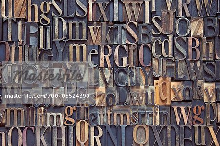 Typographie bois Typographie bois