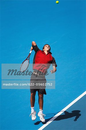 Young Male Tennis Player