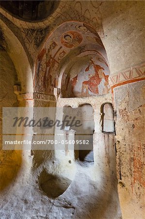 Chapel of St. Catherine, Goreme Open-Air Museum, Cappadocia, Turkey