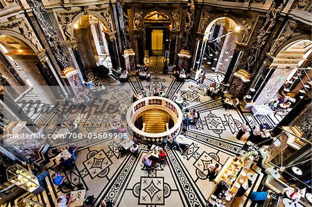 Café im Kunsthistorischen Museum, Wien, Österreich