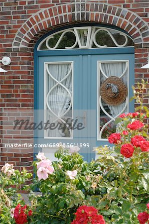 Entrance to a country house