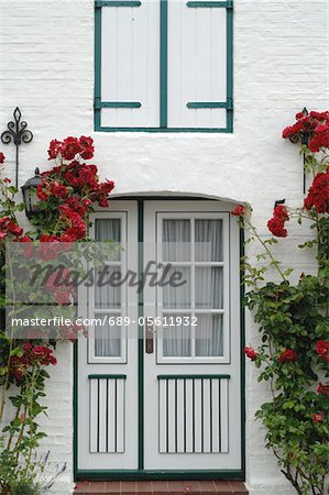 Entrance to a country house