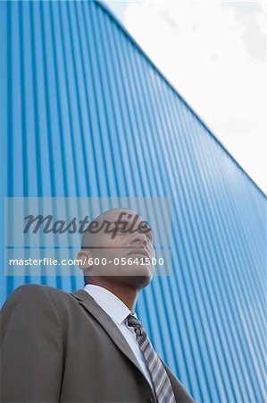 Portrait d'homme d'affaires, Mannheim, Bade-Wurtemberg, Allemagne