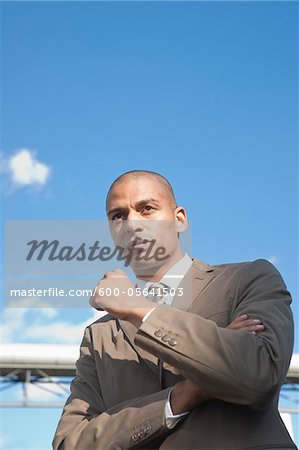 Portrait d'homme d'affaires, Mannheim, Bade-Wurtemberg, Allemagne