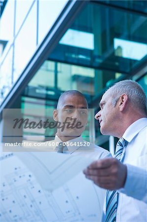 Portrait of Businessmen, Mannheim, Baden-Wurttemberg, Germany