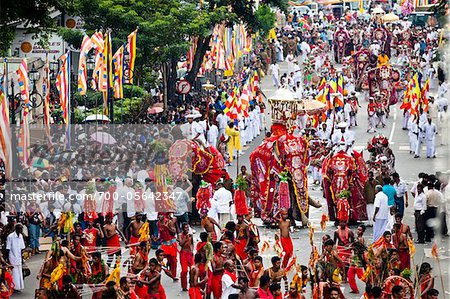 Day Procession, Esala Perahera Festival, Kandy, Sri Lanka