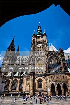 St. Vitus Cathedral, Prague Castle, Prague, Czech Republic