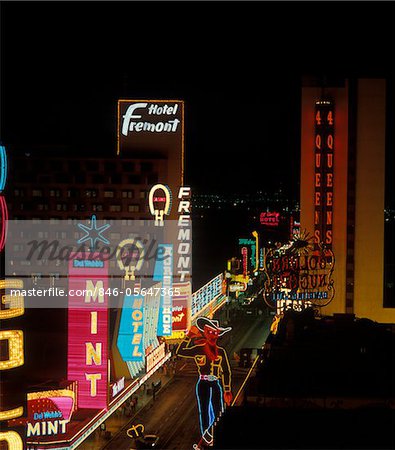 1960s LAS VEGAS FREMONT STREET