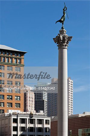 Dewey Monument, Union Square, San Francisco, California, USA