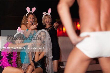 Arbeiten bei Bachelorette Party Stripper