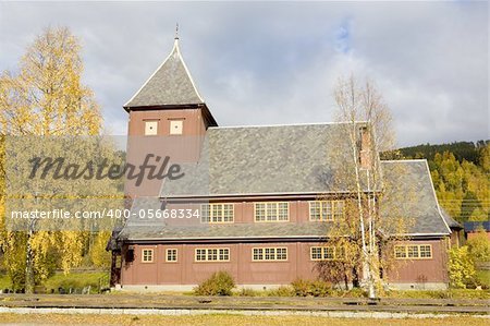 church near Torpo, Norway