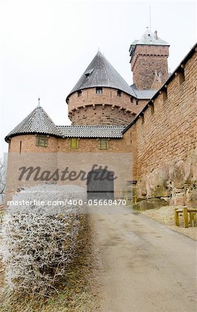 Haut-Koenigsbourg Castle, Alsace, France