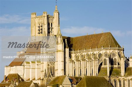 Auxerre Cathedral, Burgundy, France