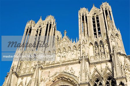 Cathedral Notre Dame, Reims, Champagne, France