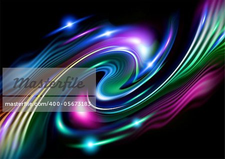 Abstract illustration glowing background. For your design.