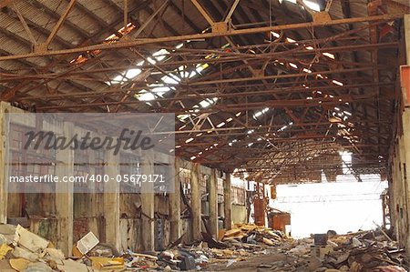 Abandoned Industrial Furnace