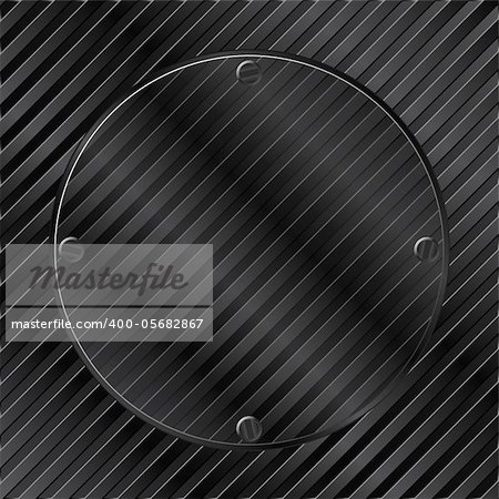 Vector Round Glass Board